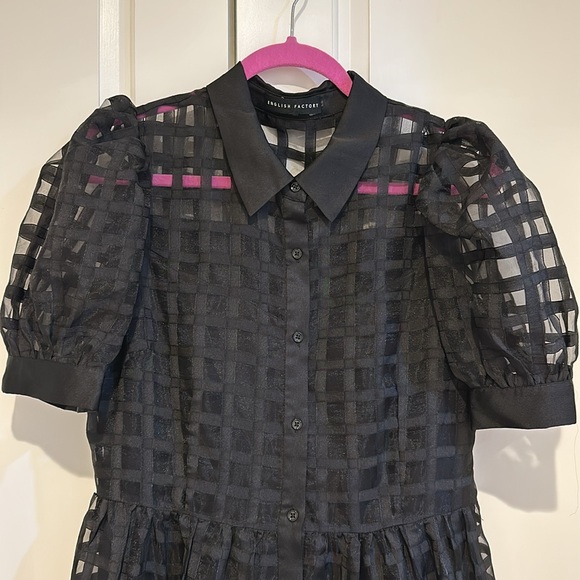 English Factory Black Maxi Dress - Picture 3 of 4